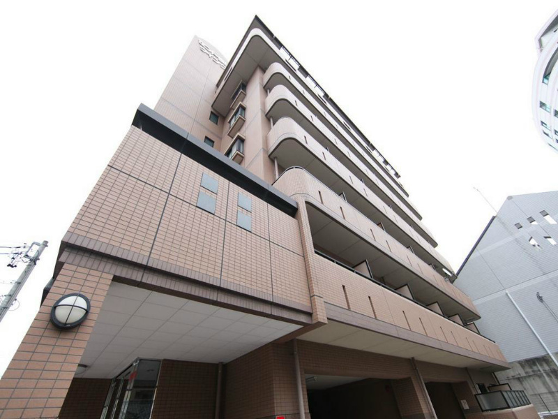 建物外観　外観　オートロック付　外壁タイル張り　敷地内平面駐車場