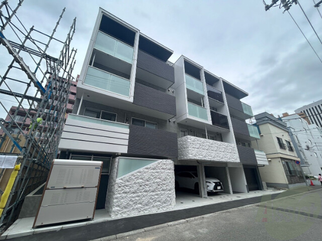 建物外観　「ブランシャールＮＡＫＡＪＩＭＡ　ＰＡＲＫ　ＦＲＯＮＴ」