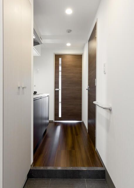 玄関　ゆったりとした玄関です