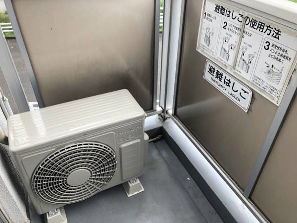 バルコニー　ビレッジハウスの同一物件・同一タイプの間取りの写真です