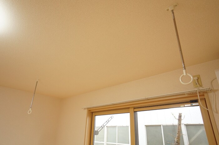 その他設備　室内干しがあるため天気に左右されることなく洗濯できます