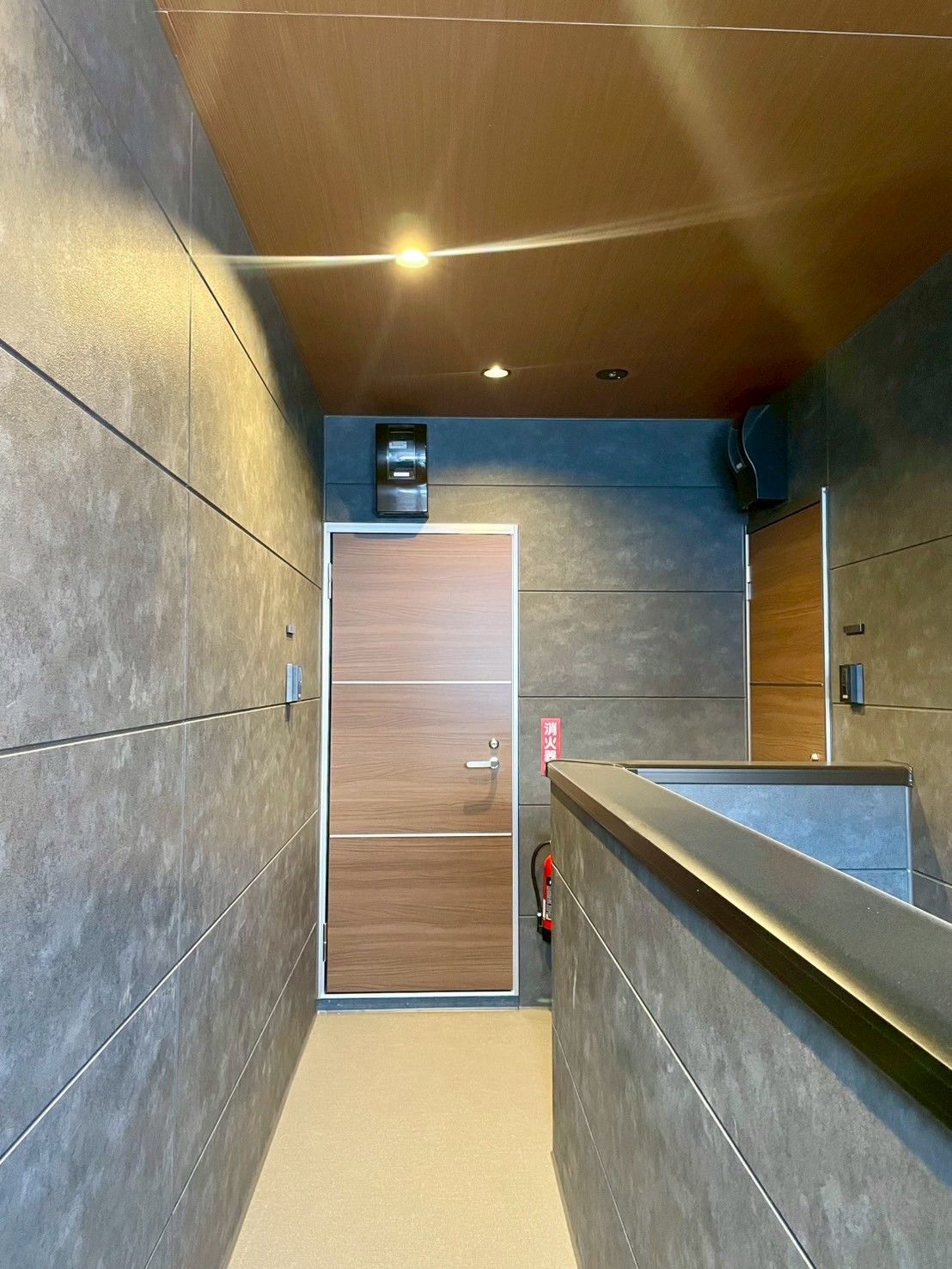 収納　ポール付クローゼット