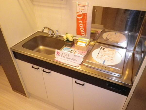 キッチン　１口コンロ付き！