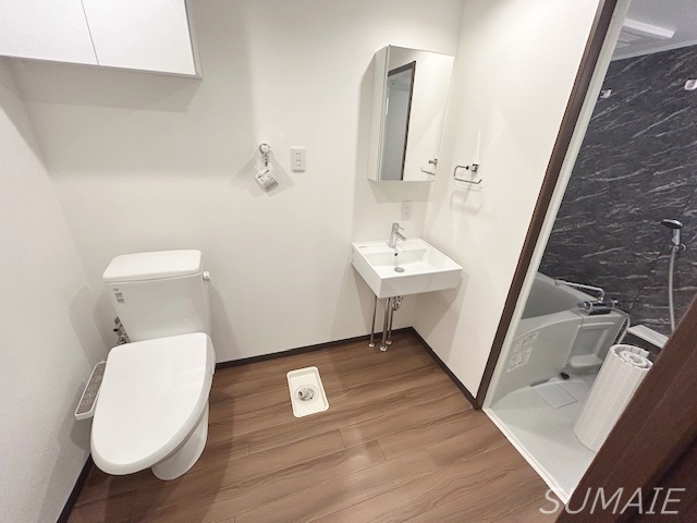 洗面設備　脱衣所です！