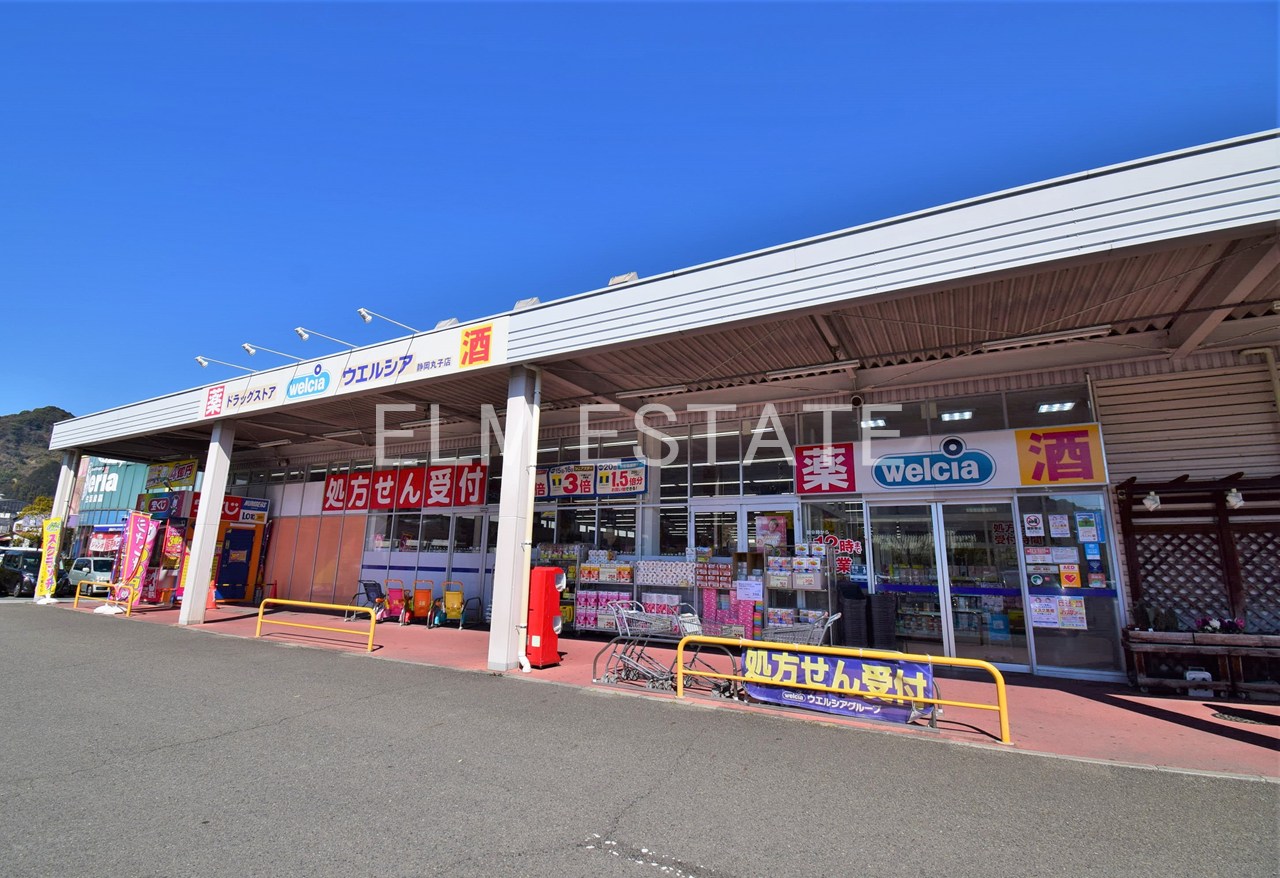 ドラックストア　ウエルシア静岡丸子店（ドラッグストア）まで1052m