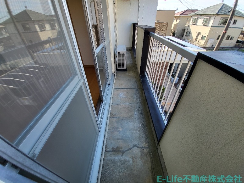 バルコニー　※別部屋写真添付