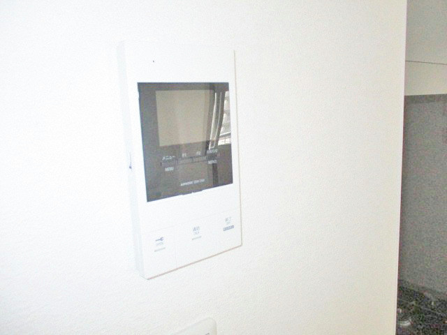 セキュリティ　モニター付きインターホンです♪