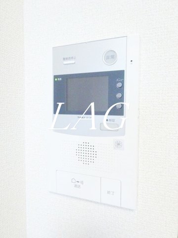 セキュリティ　モニター付きインターホンです。