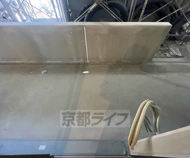 バルコニー　・建築中