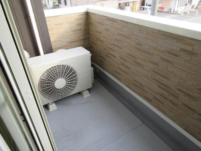 バルコニー　落ち着いた時間を過ごせるバルコニーです