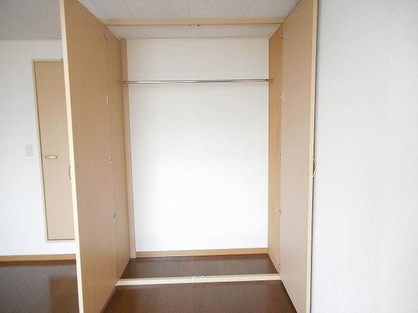 収納　クローゼット！