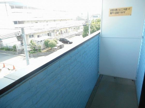 バルコニー　日当たり良好！