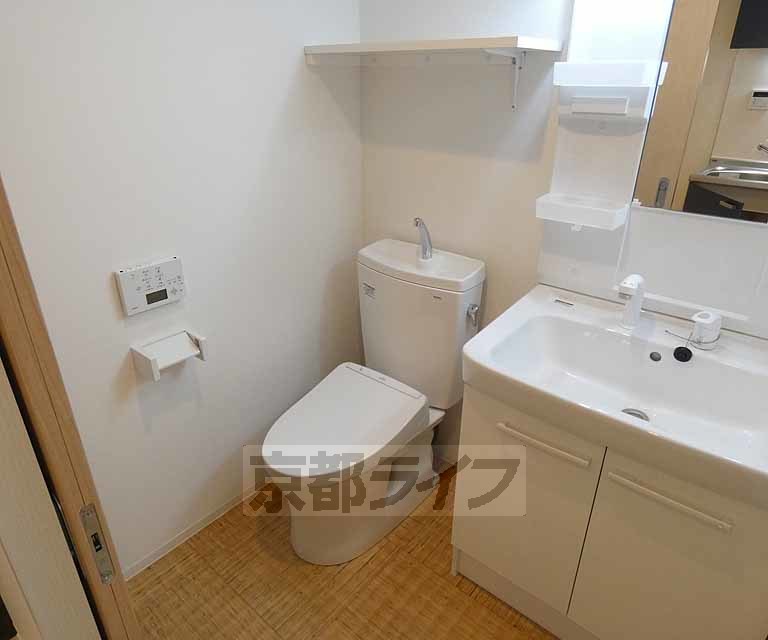 トイレ　京大グランド北側のイケてるマンション・