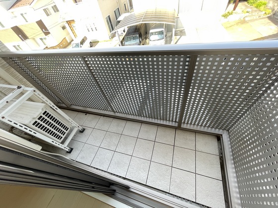 バルコニー　※別部屋の写真です