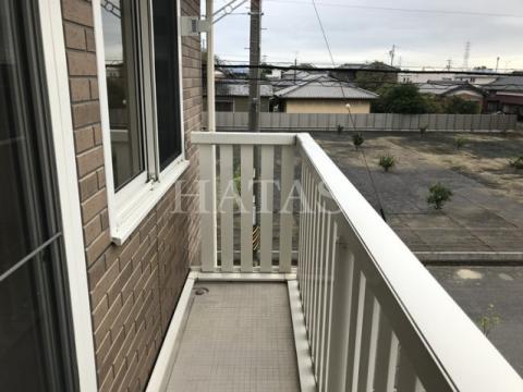 バルコニー　同物件別部屋です。