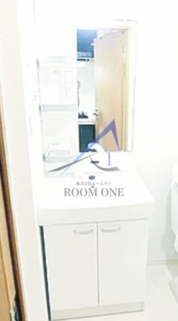 洗面設備　洗面台です。