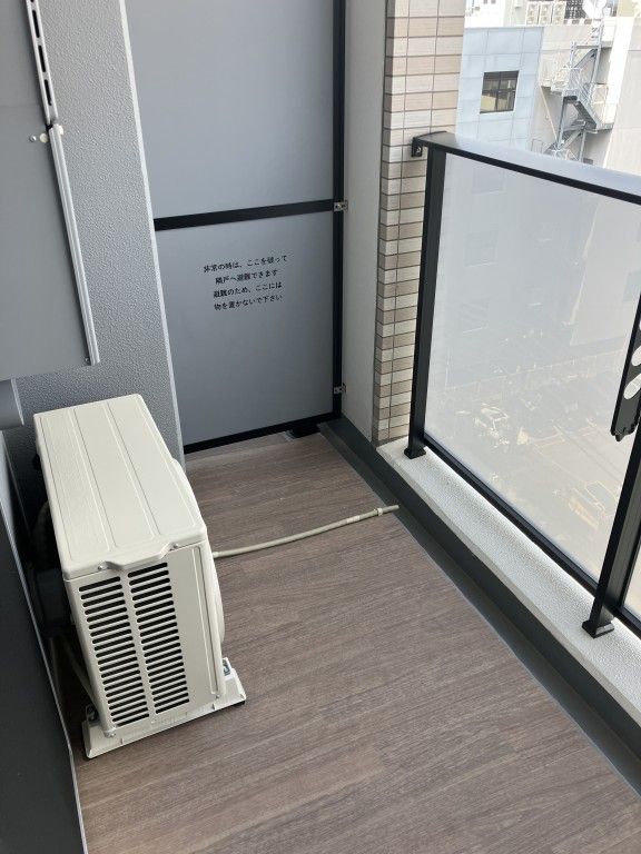 バルコニー　参考写真（同物件別部屋）