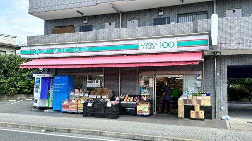 コンビニ　ローソンストア100川崎中野島店（コンビニ）まで416m