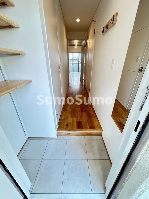 玄関　シンプルで使いやすい玄関です