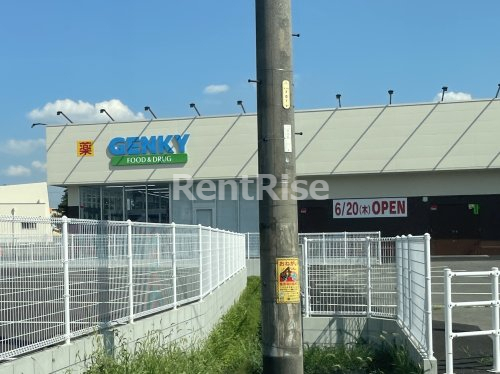 ドラックストア　ゲンキー布袋下山店（ドラッグストア）まで290m