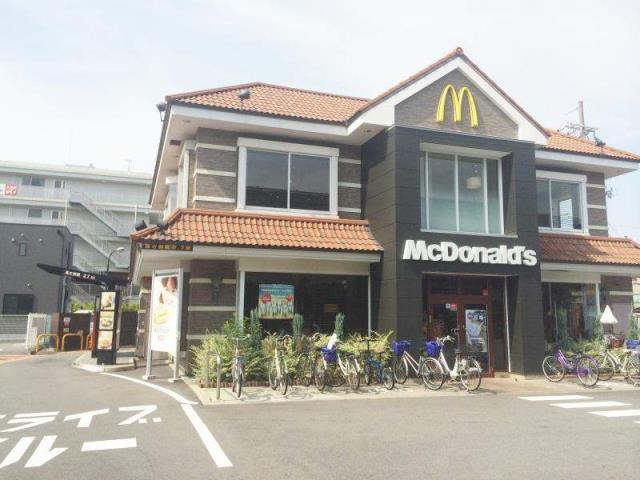 飲食店　マクドナルド長吉長原店（飲食店）まで874m