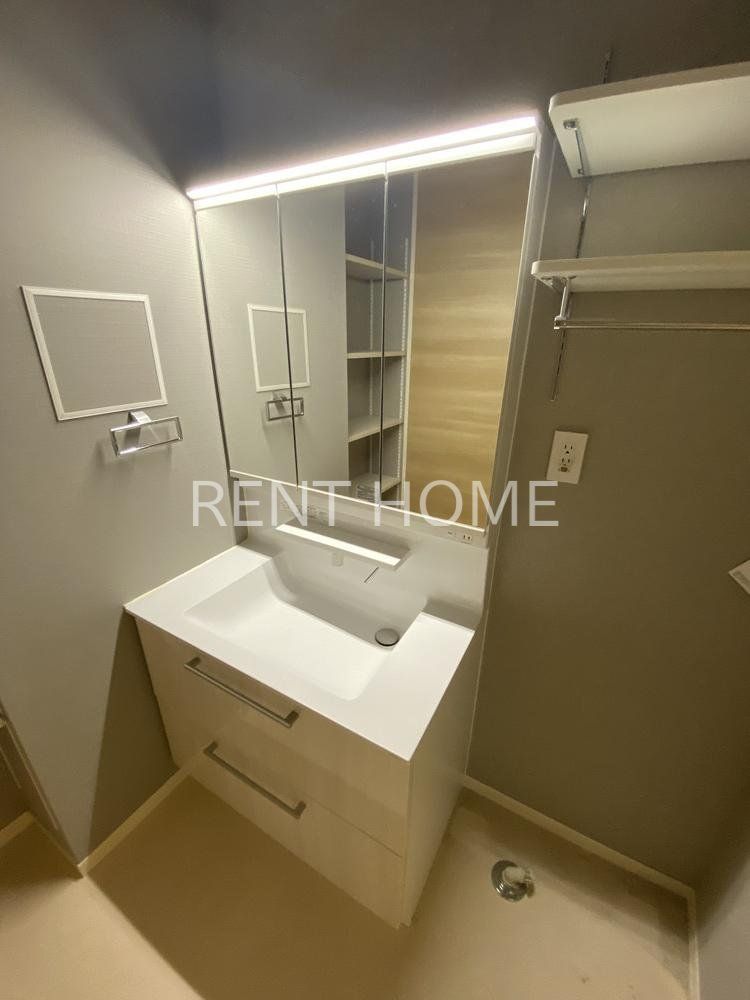 洗面設備　同仕様タイプの写真です。