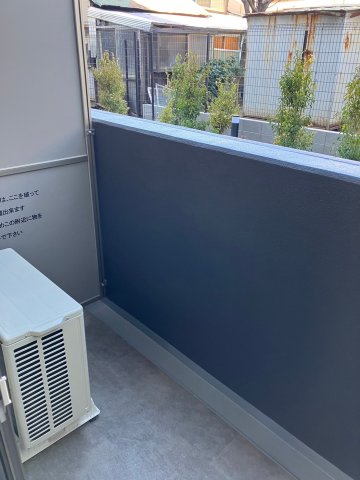 バルコニー　広々としたバルコニーです