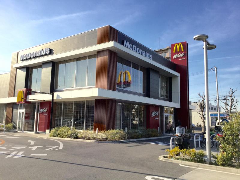 飲食店　マクドナルド 公園南東筋店（飲食店）まで985m