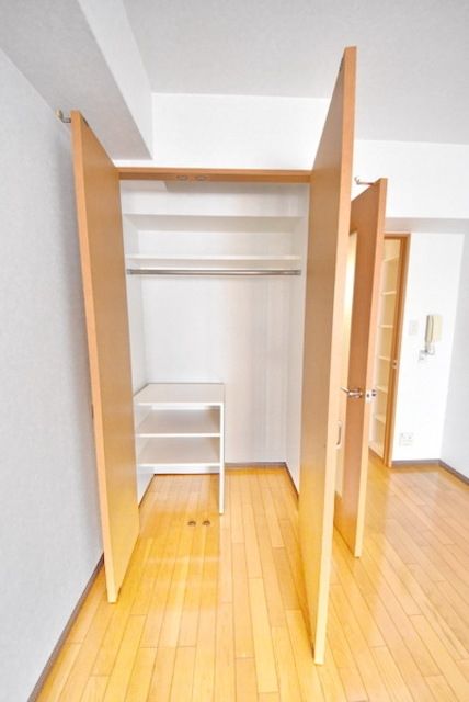 収納　荷物はここにしまえます