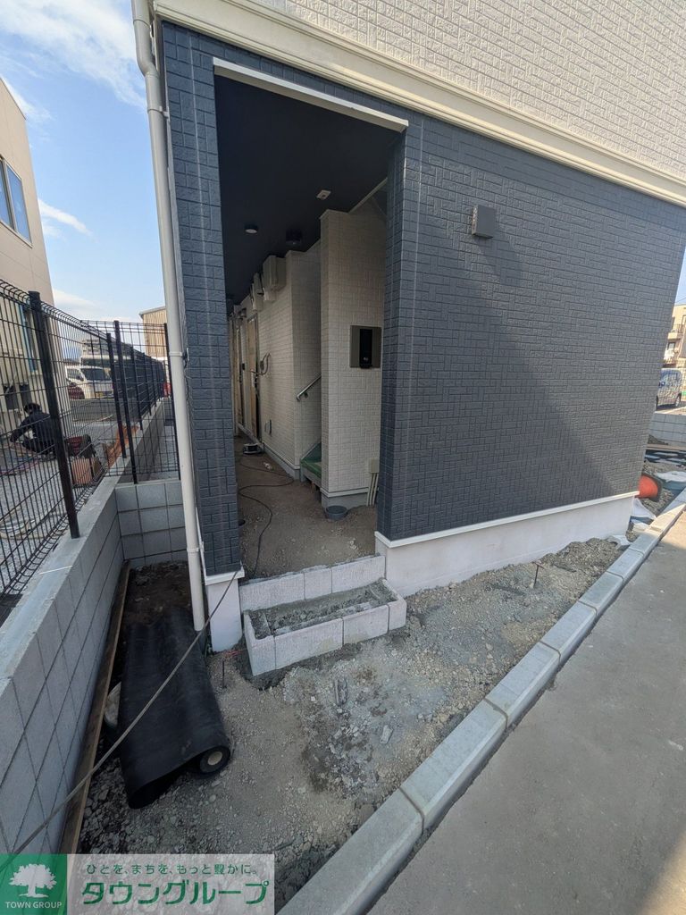 エントランス　庭