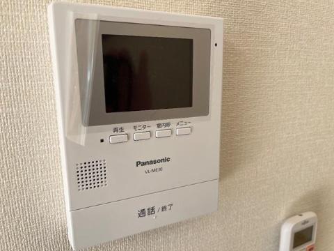 セキュリティ　カメラ付インターホン（イメージ）