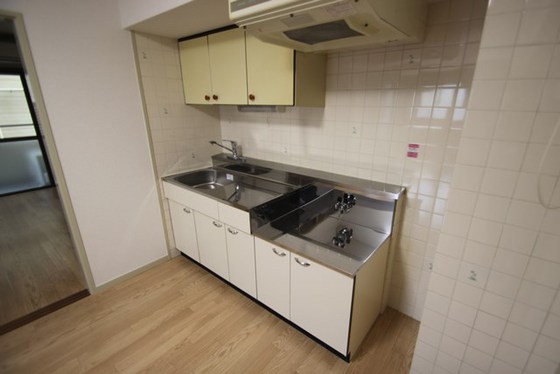キッチン　※別号室の写真です。