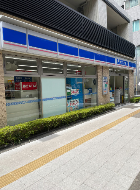 コンビニ　ローソン三宿1丁目店（コンビニ）まで448m