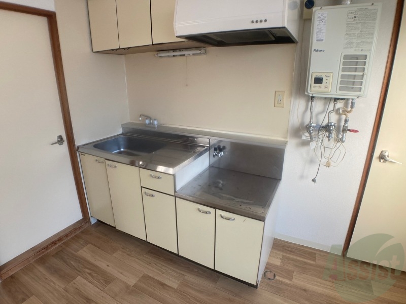 キッチン　キッチンはスペースも広々していて使いやすそうですよ！