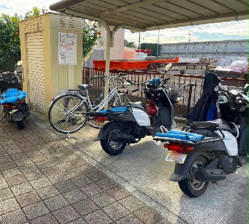 その他共有部分　屋根付き駐輪場完備