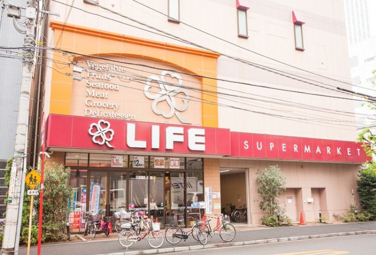 スーパー　ライフ神田和泉町店（スーパー）まで321m