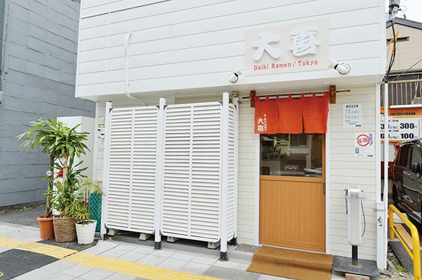 飲食店　らーめん天神下大喜（飲食店）まで212m