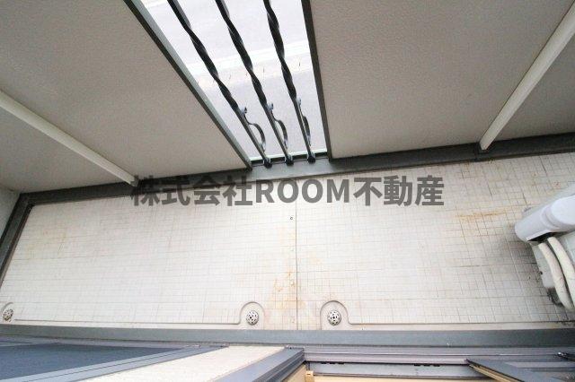 バルコニー　陽当たり良好なバルコニーです