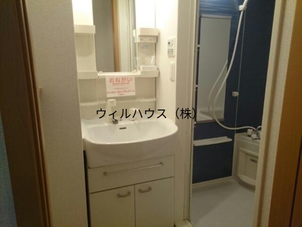 洗面設備　独立洗面台！