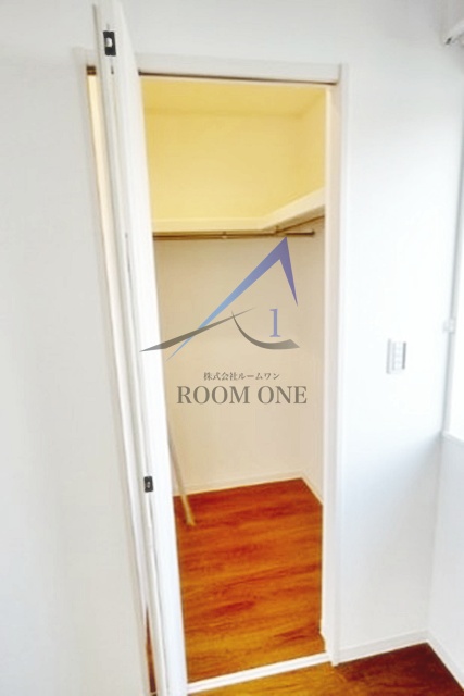 収納　ウォークインクローゼットです。