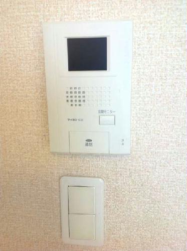 セキュリティ　TVモニター付きインターホン