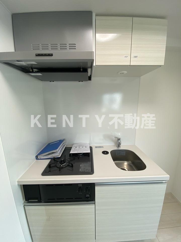 キッチン　コンパクトなキッチンで掃除もラクラク