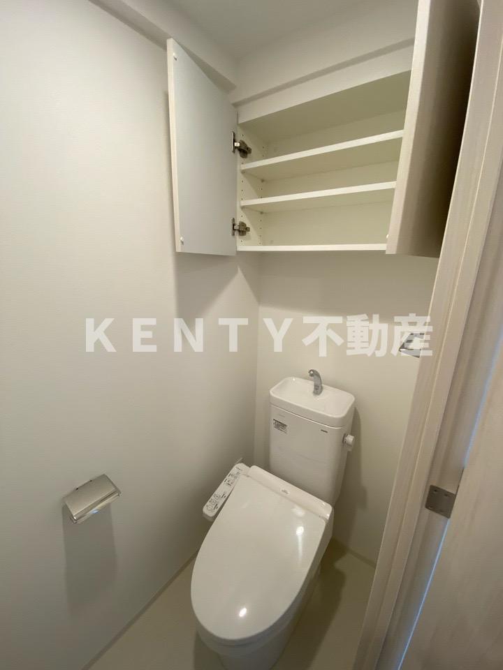 トイレ　ゆったりとした空間のトイレです