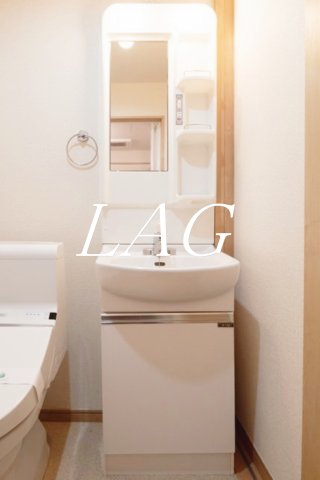 洗面設備　洗面台です。