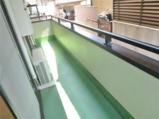バルコニー　お洗濯もバッチリ