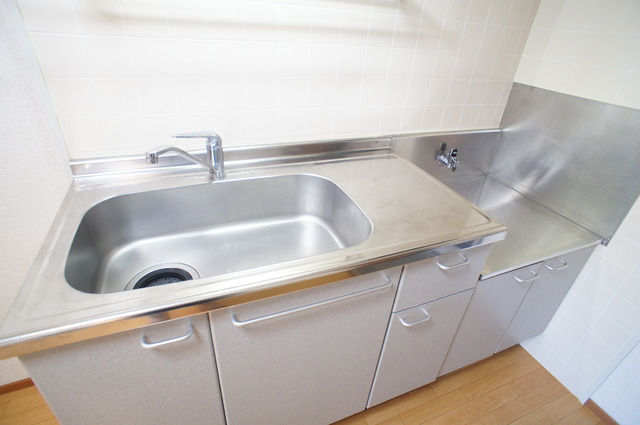 キッチン　お料理楽しくなるかも！ガスコンロ２口設置可能キッチンです★