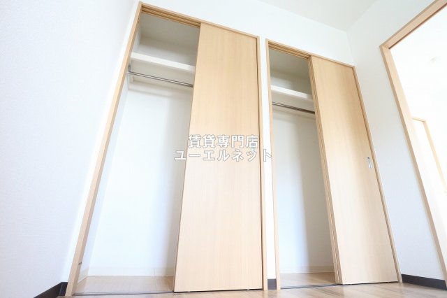 収納　クローゼット付きでお部屋もスッキリ♪