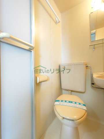 トイレ　※参考写真です。同じ間取りの別部屋になります。