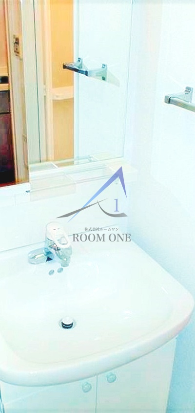 洗面設備　洗面台です。