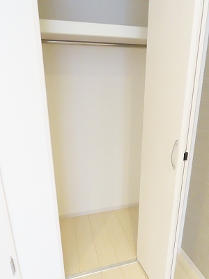 収納　たっぷりとした収納スペースです